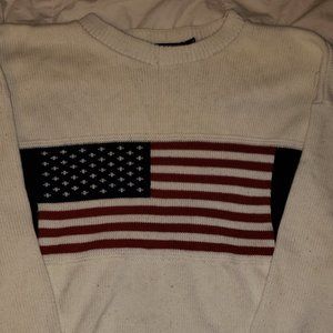 David Taylor American Flag Sweater